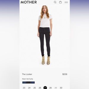 Mother The Looker jeans in sz 27